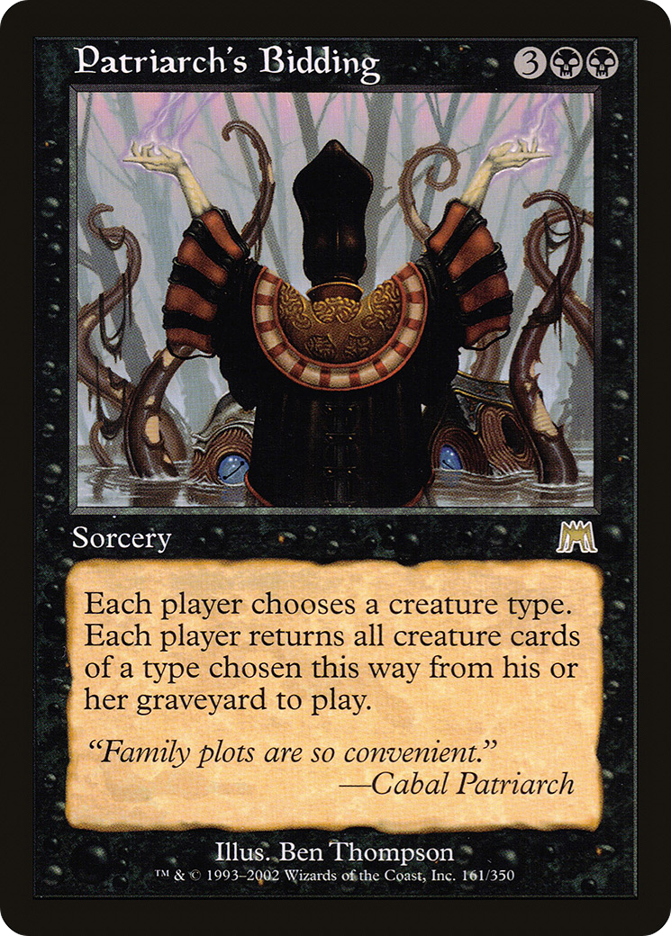 Patriarch's Bidding (ONS-161) (Foil)