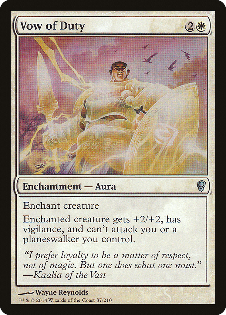 Vow of Duty (CNS-087) (Foil)