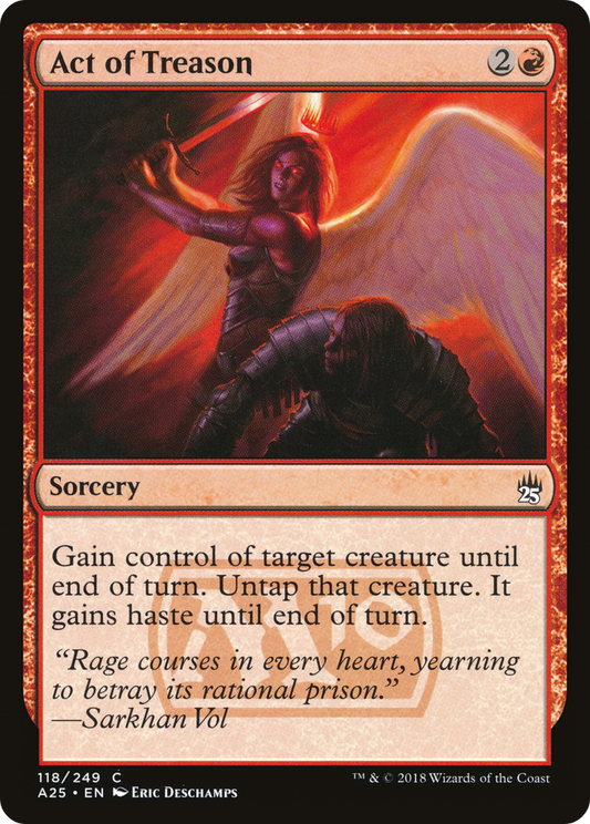 Act of Treason (A25-118) (Foil)