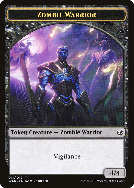 Zombie Warrior Token (WAR-011)