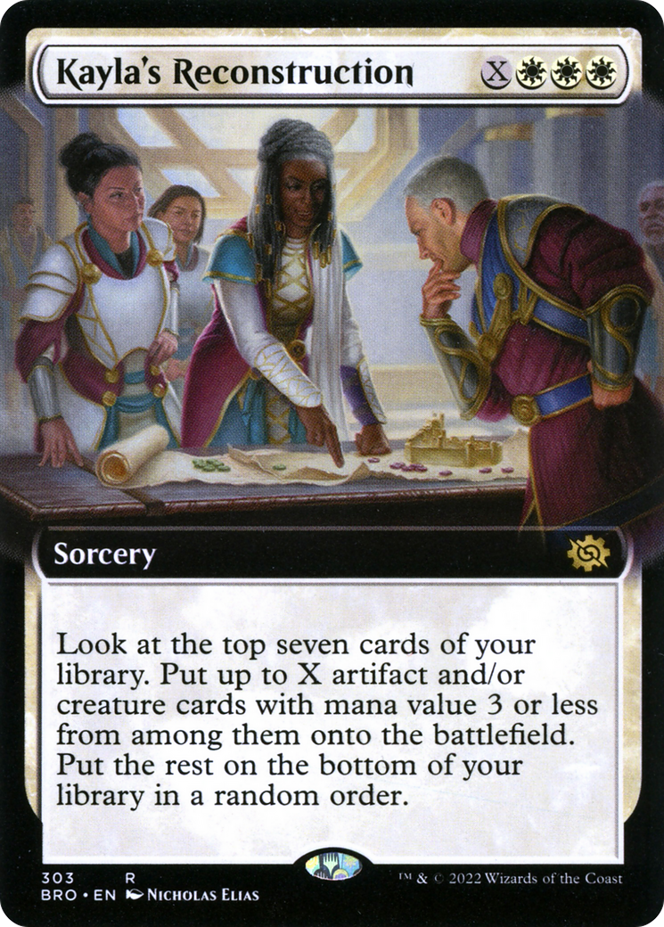 Kayla's Reconstruction (BRO-303) (Extended Art)