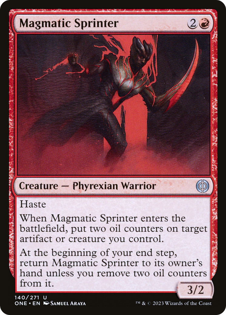 Magmatic Sprinter (ONE-140) (Foil)