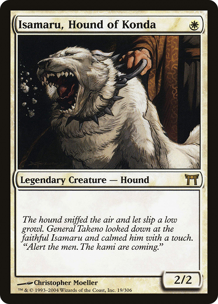 Isamaru, Hound of Konda (CHK-019)