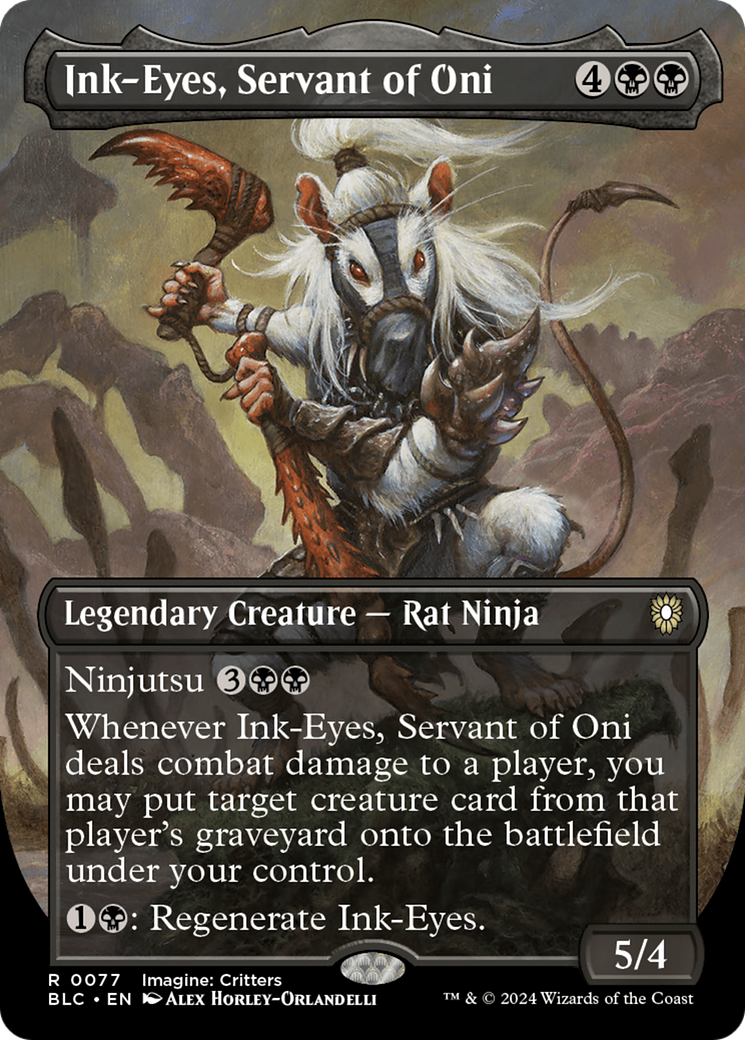 Ink-Eyes, Servant of Oni (BLC-077) (Borderless)