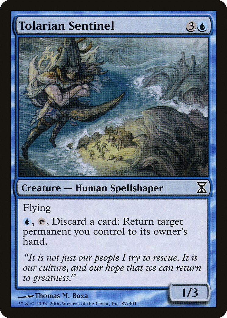 Tolarian Sentinel (TSP-087)