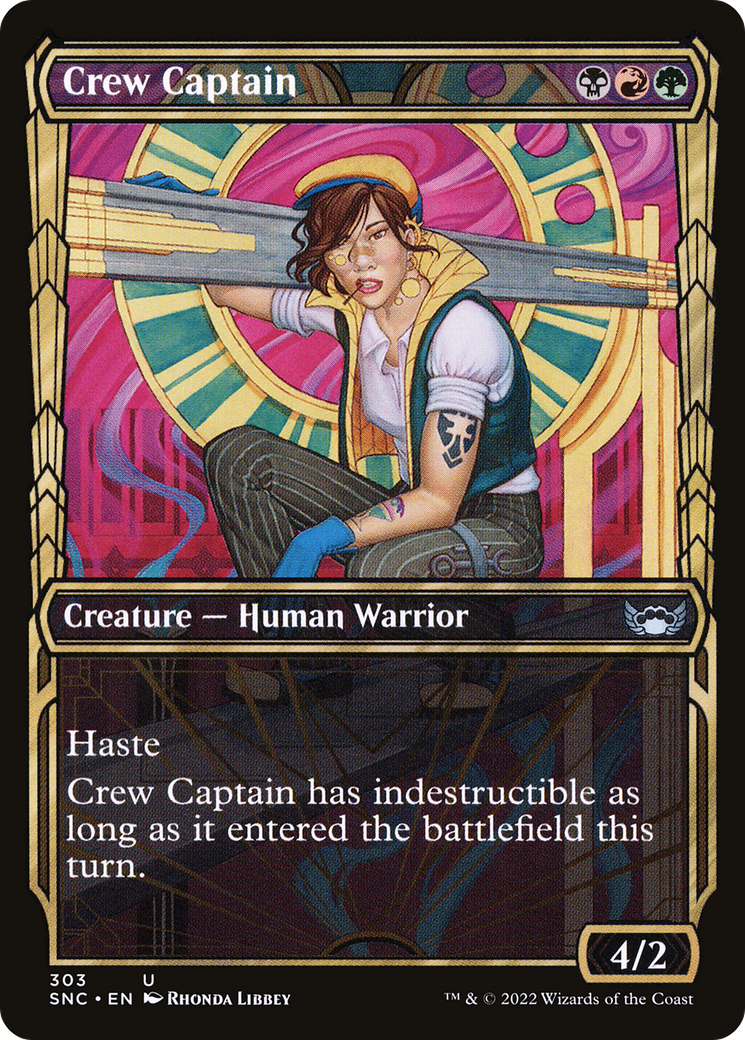 Crew Captain (SNC-303) (Showcase) (Foil)