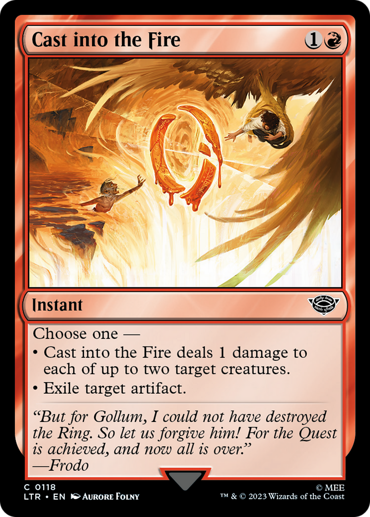 Cast into the Fire (LTR-118)