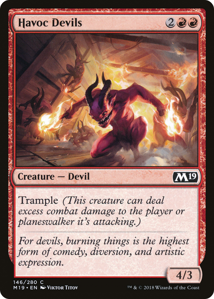 Havoc Devils (M19-146) (Foil)