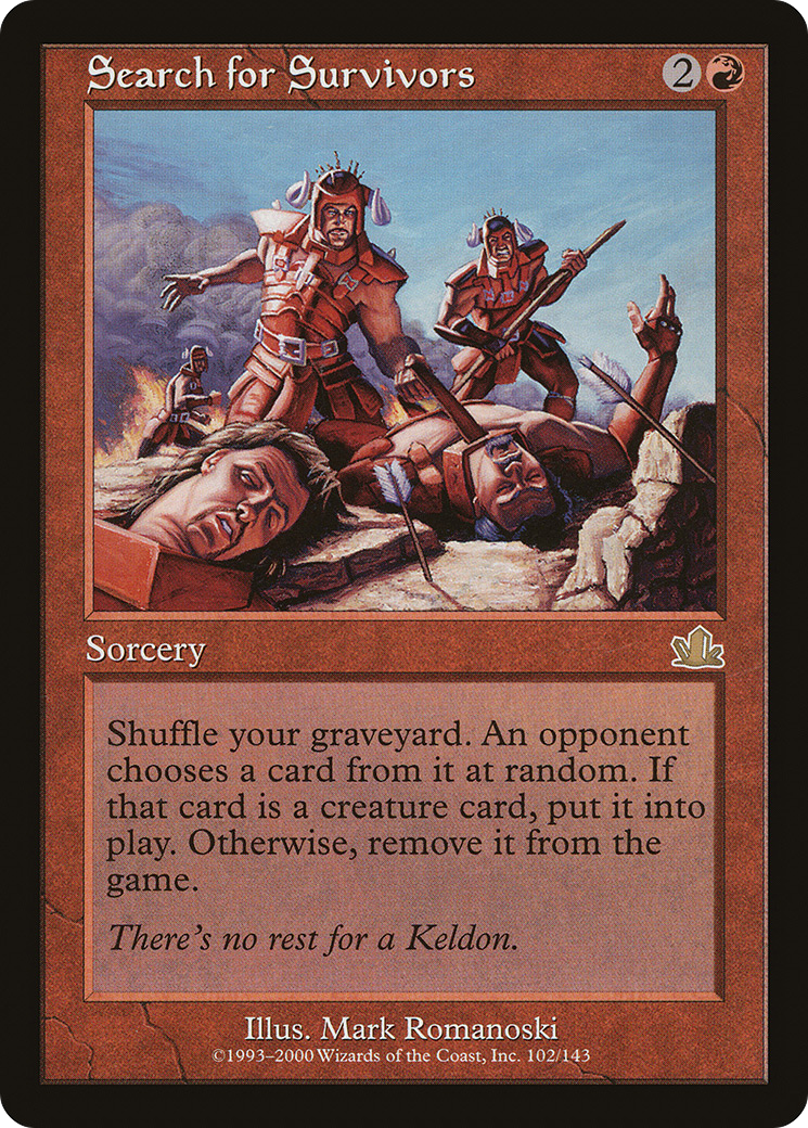 Search for Survivors (PCY-102) (Foil)