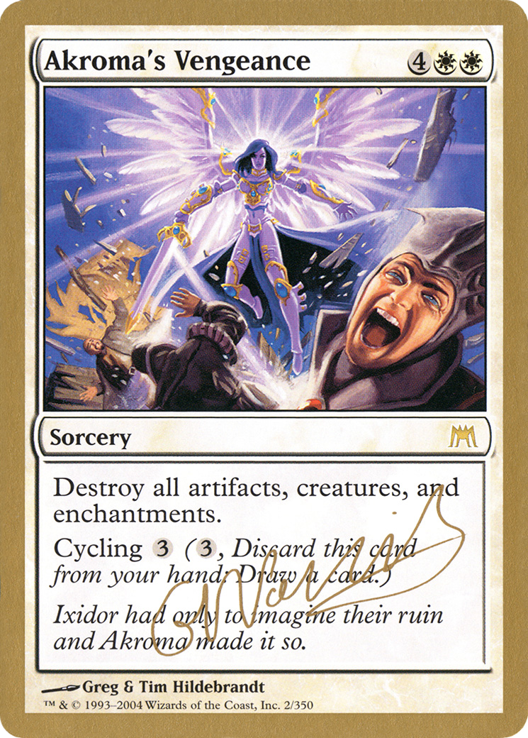 Akroma's Vengeance (WC04-GN2)