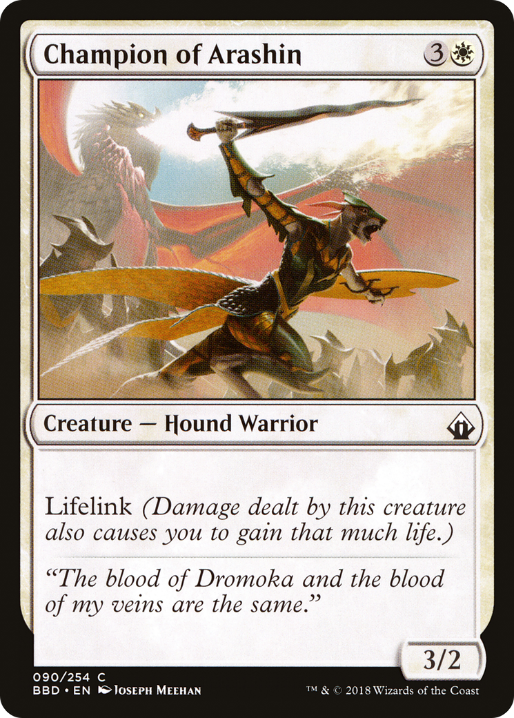 Champion of Arashin (BBD-090) (Foil)