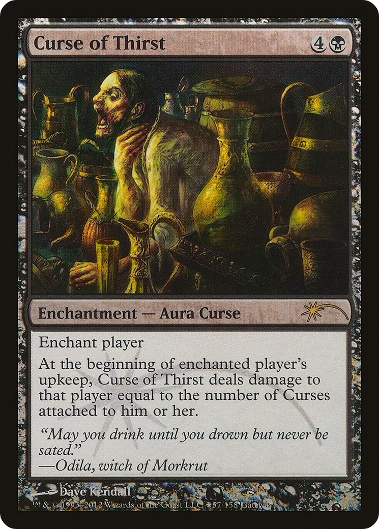 Curse of Thirst (PW12-081) (Foil)