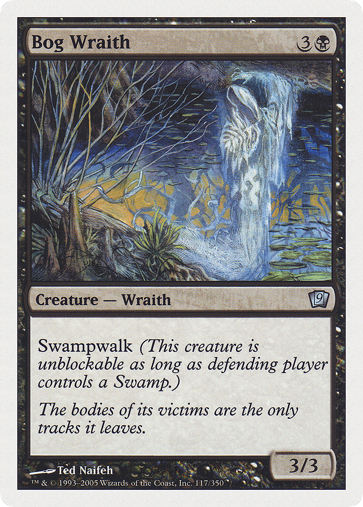 Bog Wraith (9ED-117★) (Foil)