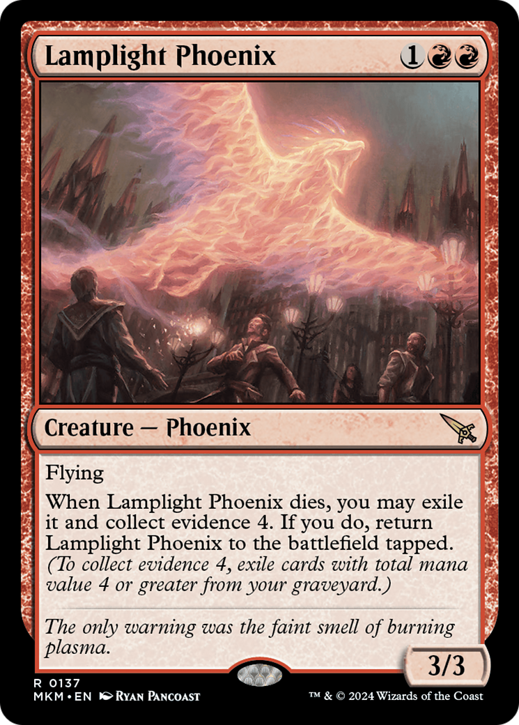 Lamplight Phoenix (MKM-137) (Foil)