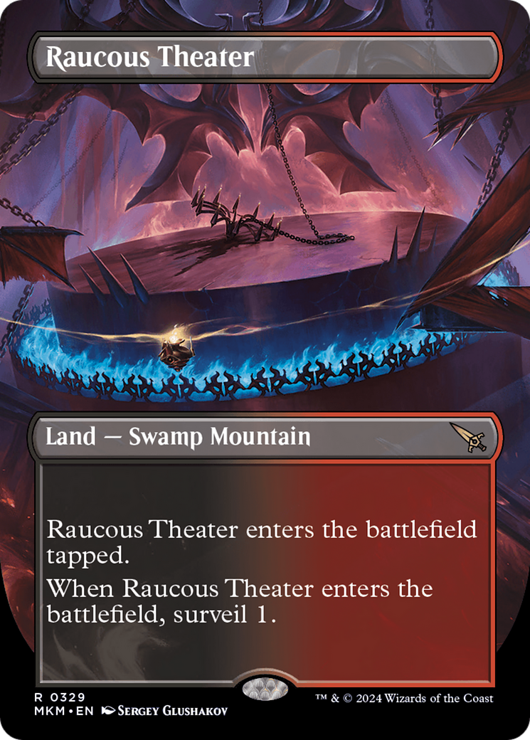 Raucous Theater (MKM-329) (Borderless) (Foil)