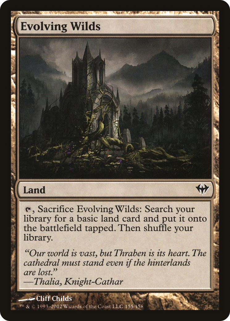 Evolving Wilds (DKA-155) (Foil)