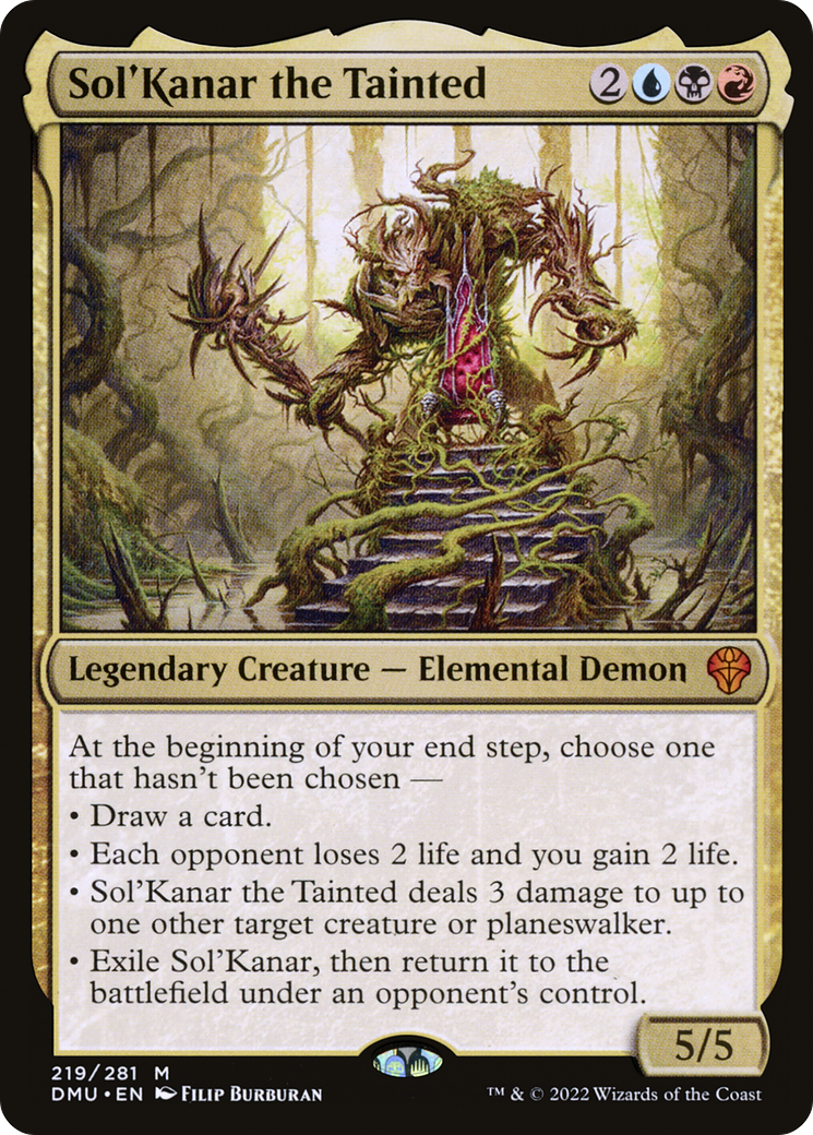 Sol'Kanar the Tainted (DMU-219) (Foil)