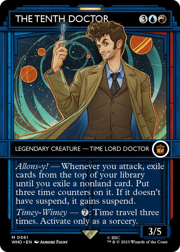 The Tenth Doctor (WHO-561) (Showcase) (Borderless)