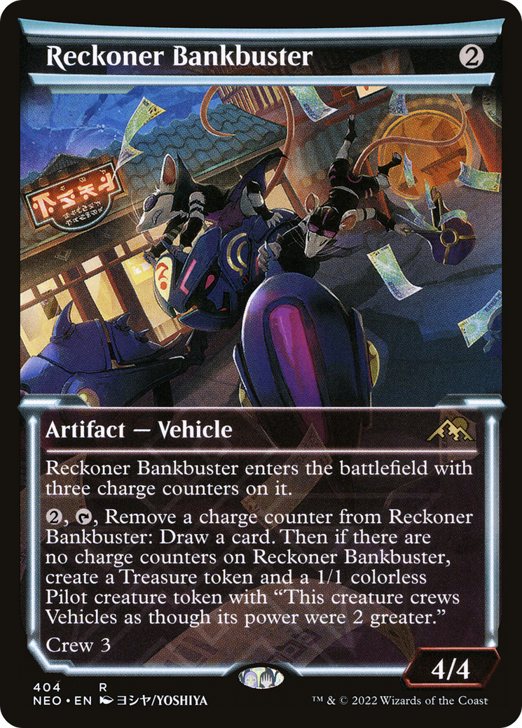 Reckoner Bankbuster (NEO-404) (Showcase) (Foil)