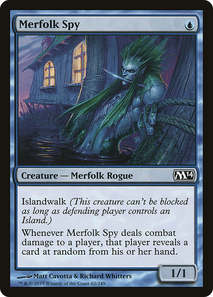 Merfolk Spy (M14-062)