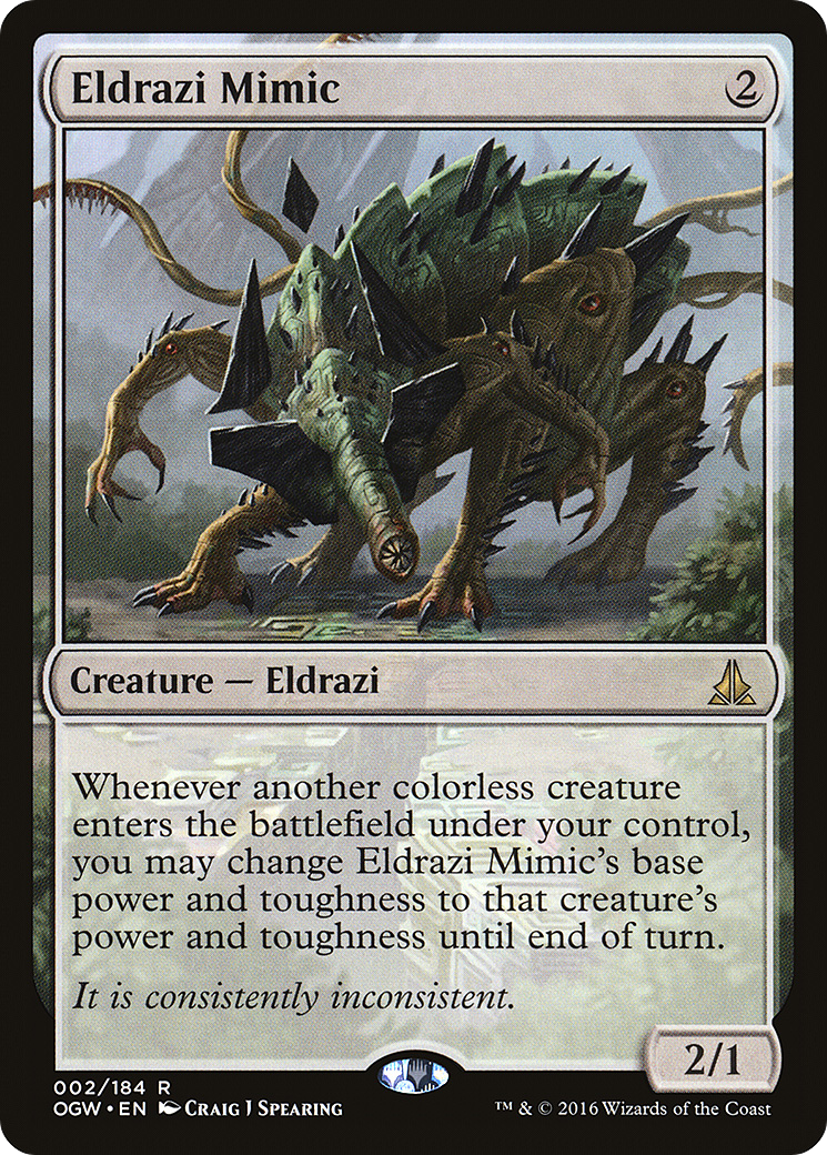 Eldrazi Mimic (OGW-002) (Foil)