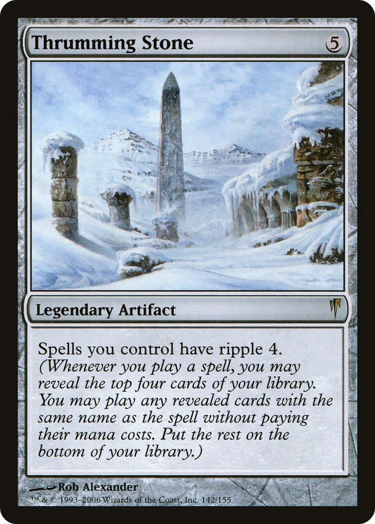 Thrumming Stone (CSP-142) (Foil)
