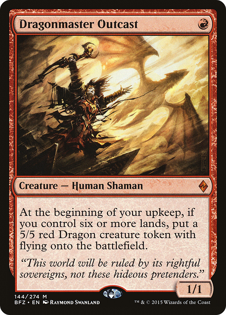 Dragonmaster Outcast (BFZ-144)