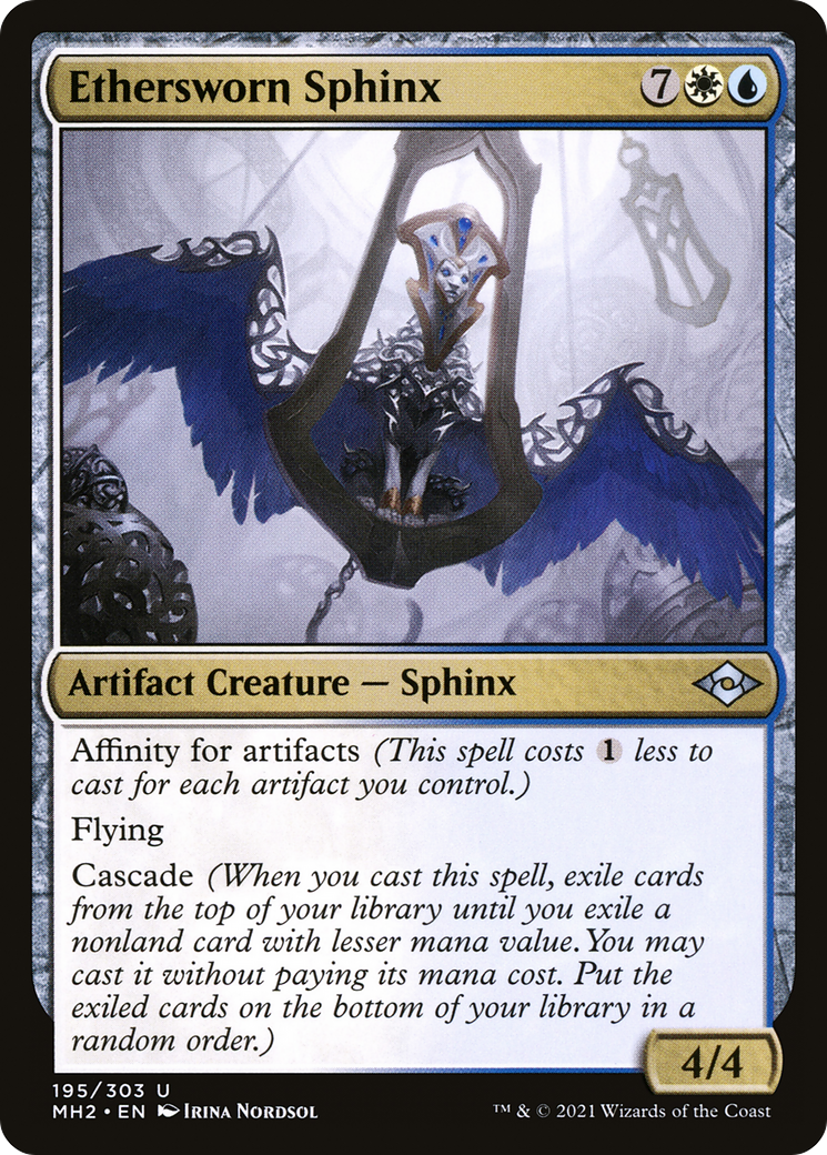 Ethersworn Sphinx (MH2-195) (Foil)