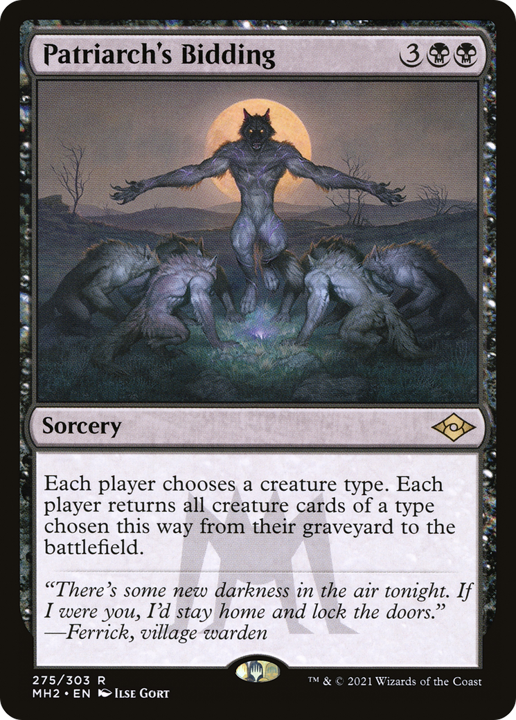 Patriarch's Bidding (MH2-275) (Foil)
