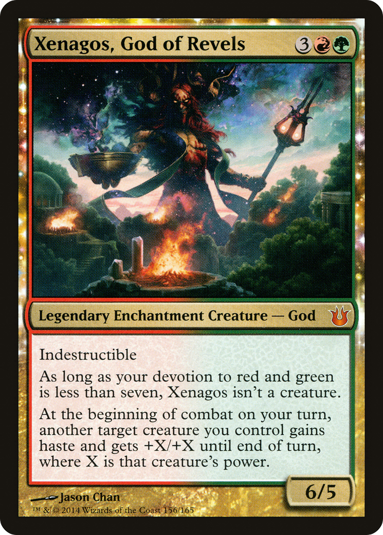 Xenagos, God of Revels (BNG-156) (Foil)