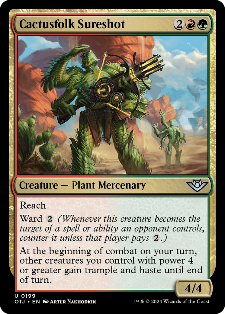 Cactusfolk Sureshot (OTJ-199)