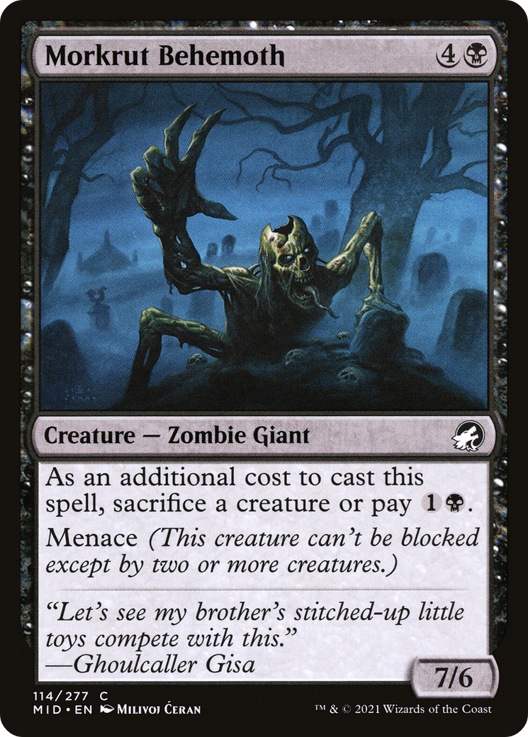 Morkrut Behemoth (MID-114) (Foil)