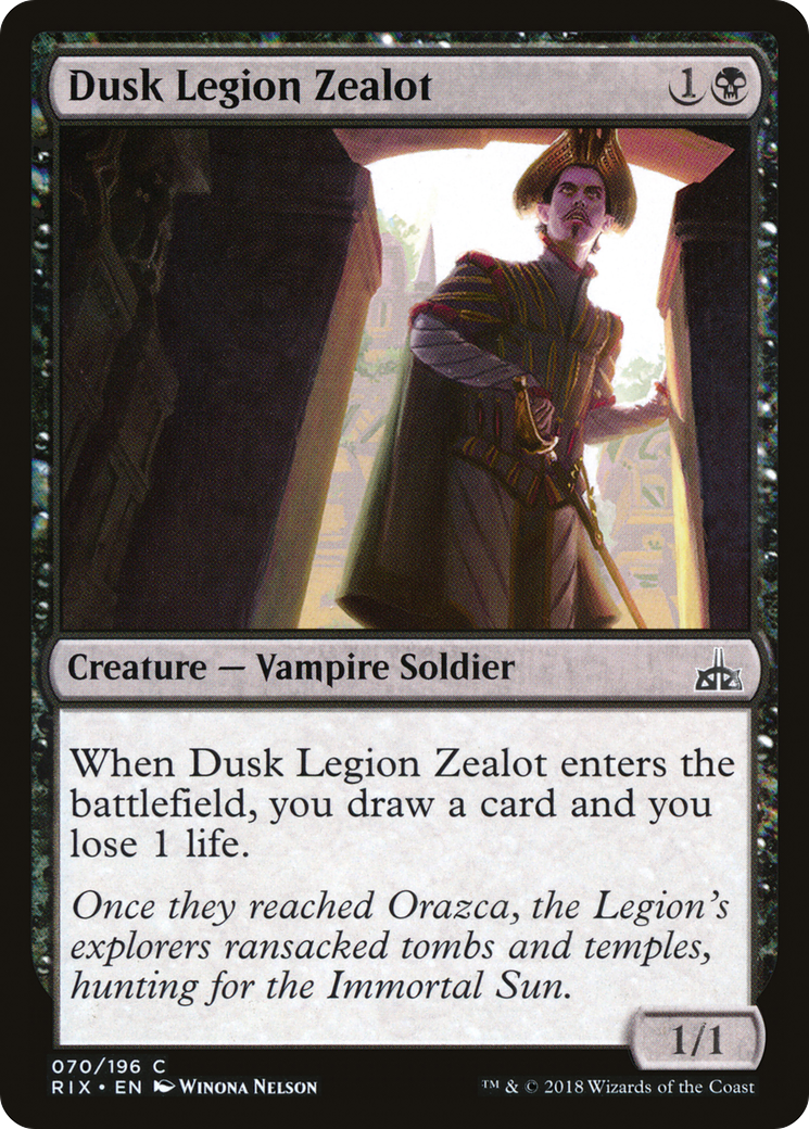 Dusk Legion Zealot (RIX-070) (Foil)