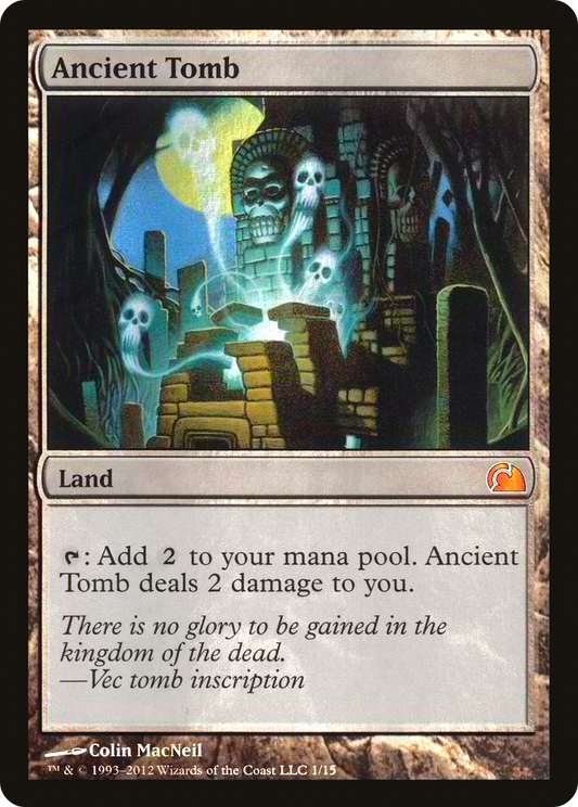 Ancient Tomb (V12-001) (Foil)