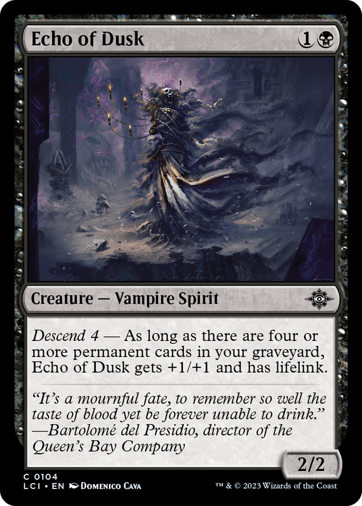 Echo of Dusk (LCI-104) (Foil)