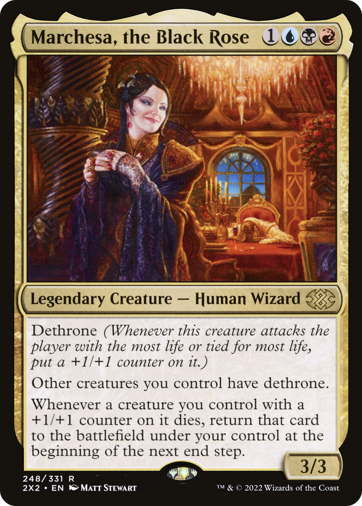 Marchesa, the Black Rose (2X2-248) (Foil)