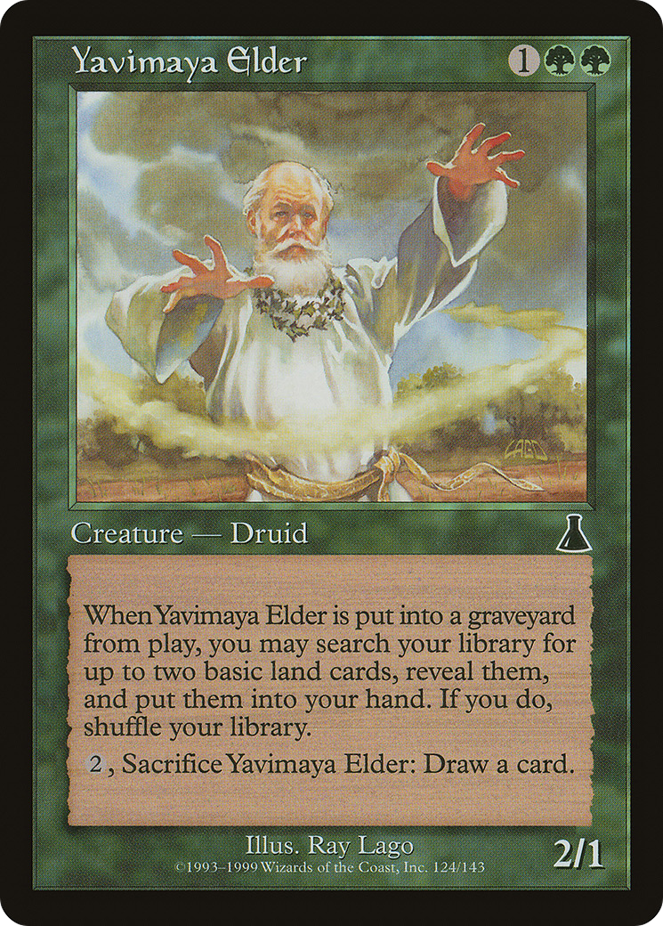 Yavimaya Elder (UDS-124) (Foil)
