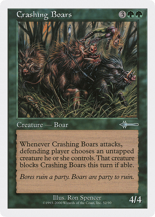 Crashing Boars (BTD-052)