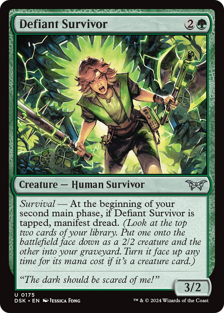 Defiant Survivor (DSK-175) (Foil)