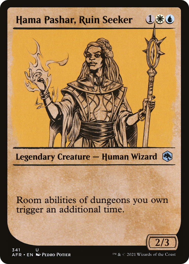 Hama Pashar, Ruin Seeker (AFR-341) (Showcase) (Foil)