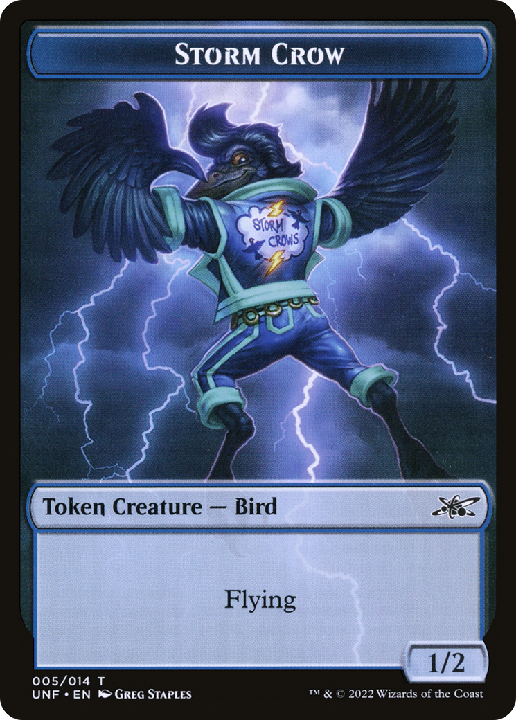 Storm Crow Token (UNF-005) (Foil)