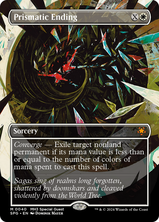Prismatic Ending (SPG-040) (Borderless) (Foil)
