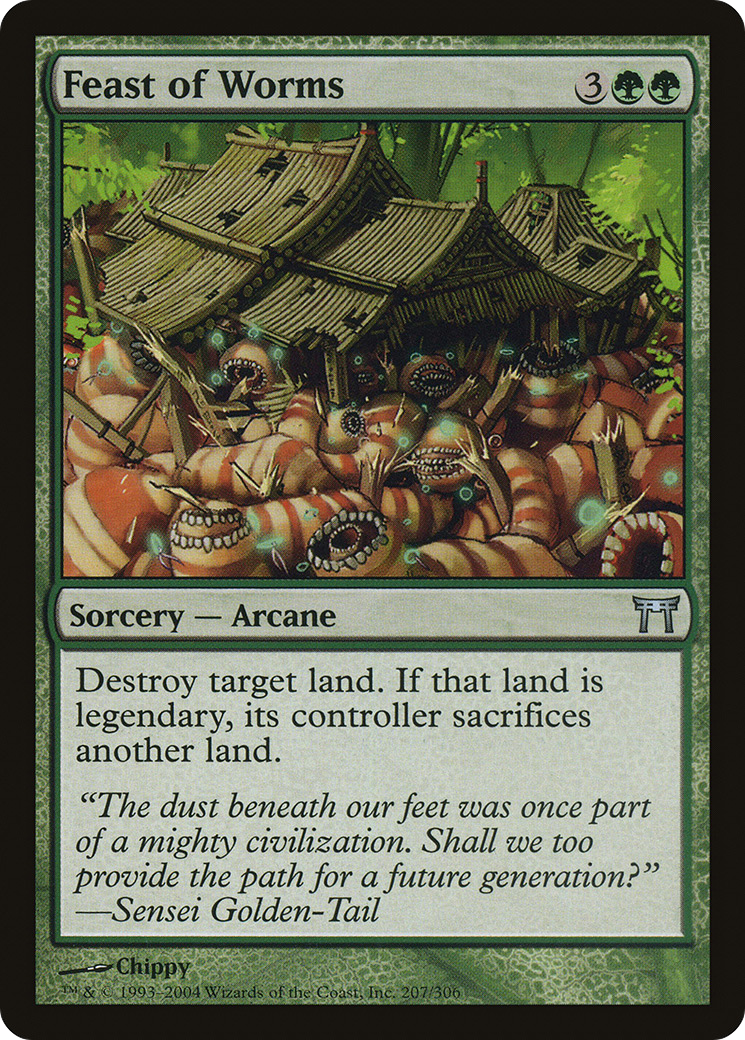 Feast of Worms (CHK-207) (Foil)