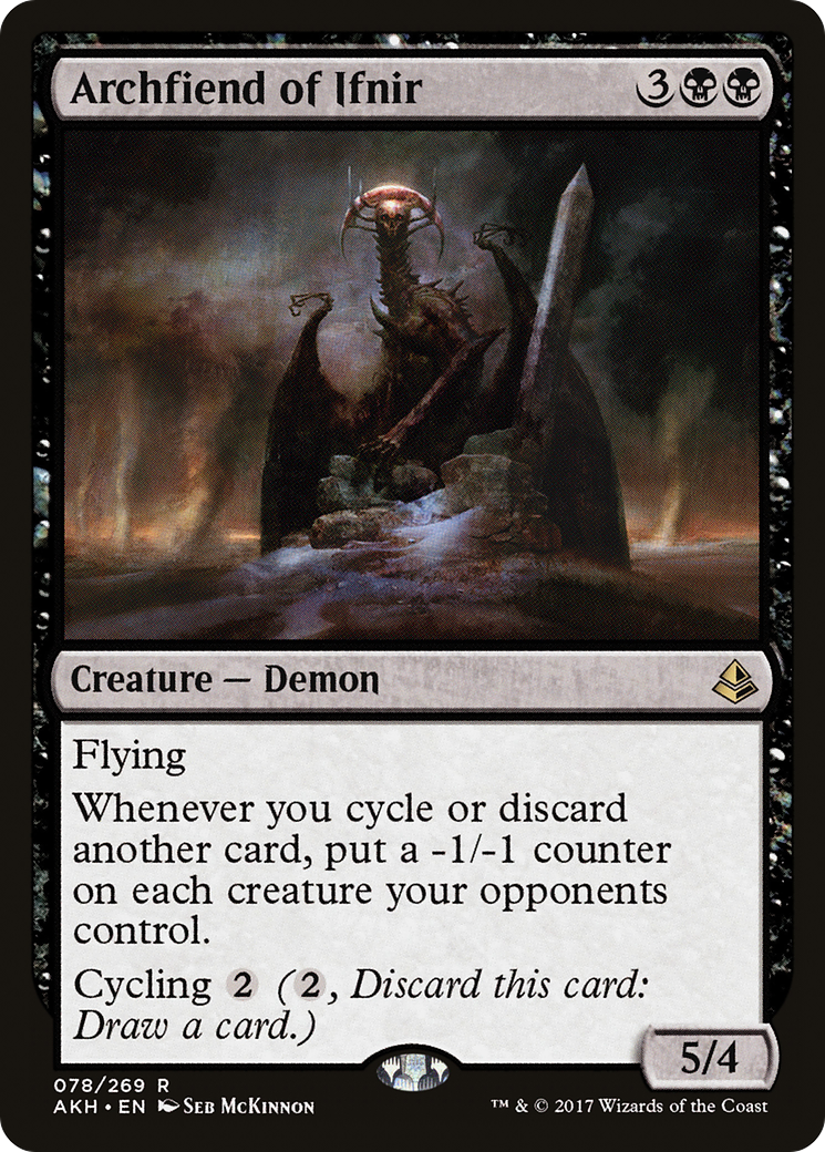 Archfiend of Ifnir (AKH-078) (Foil)