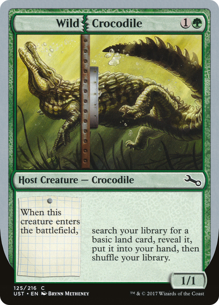 Wild Crocodile (UST-125) (Foil)
