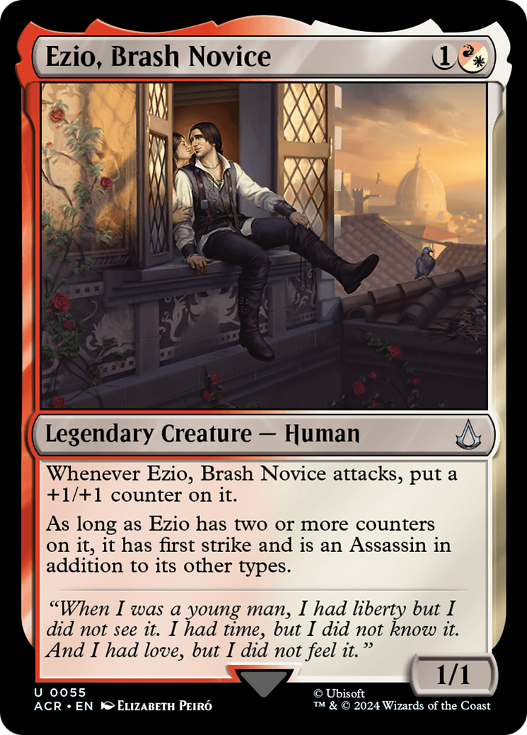 Ezio, Brash Novice (ACR-055) (Foil)