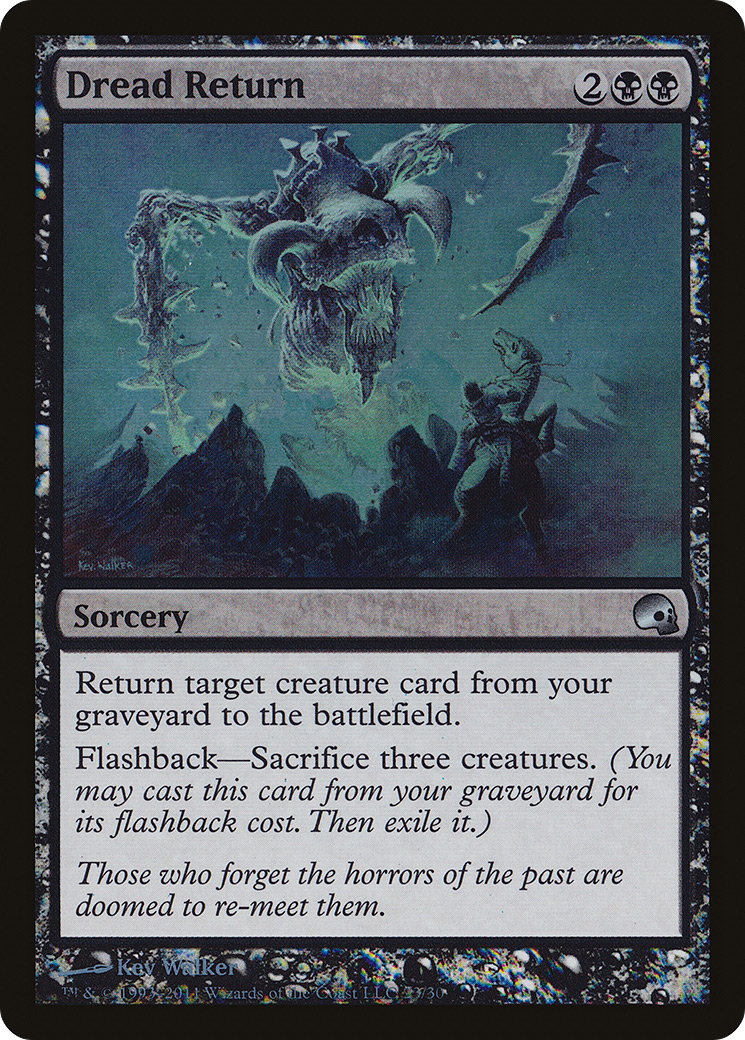 Dread Return (GRV-023) (Foil)