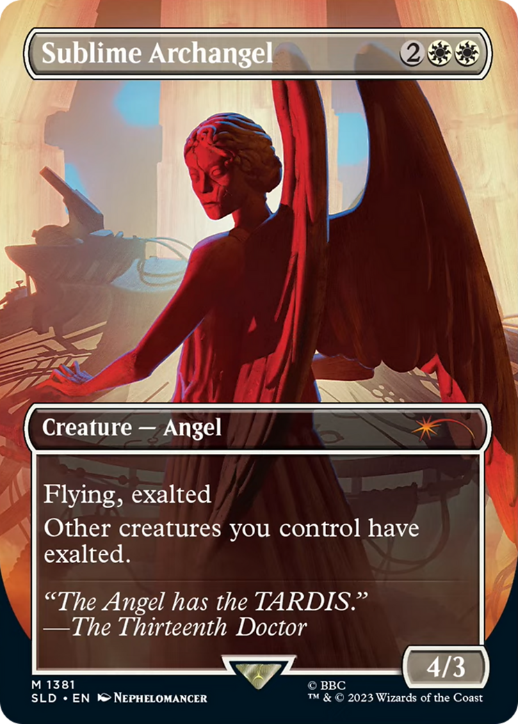 Sublime Archangel (SLD-1381) (Borderless) (Foil)