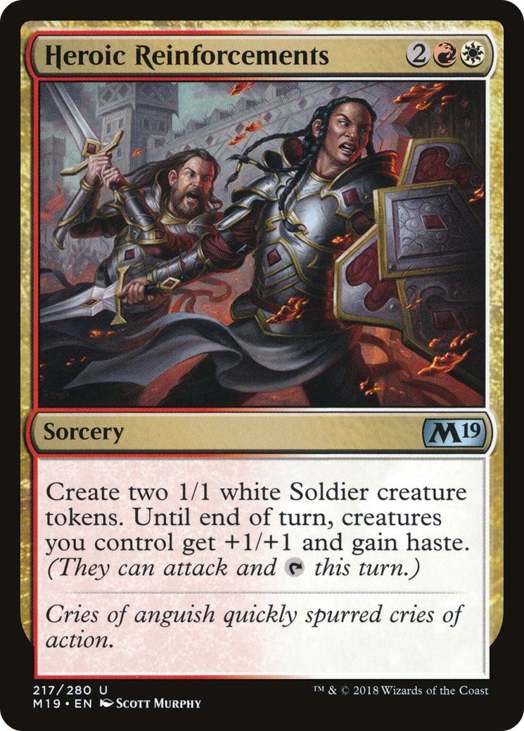 Heroic Reinforcements (M19-217)