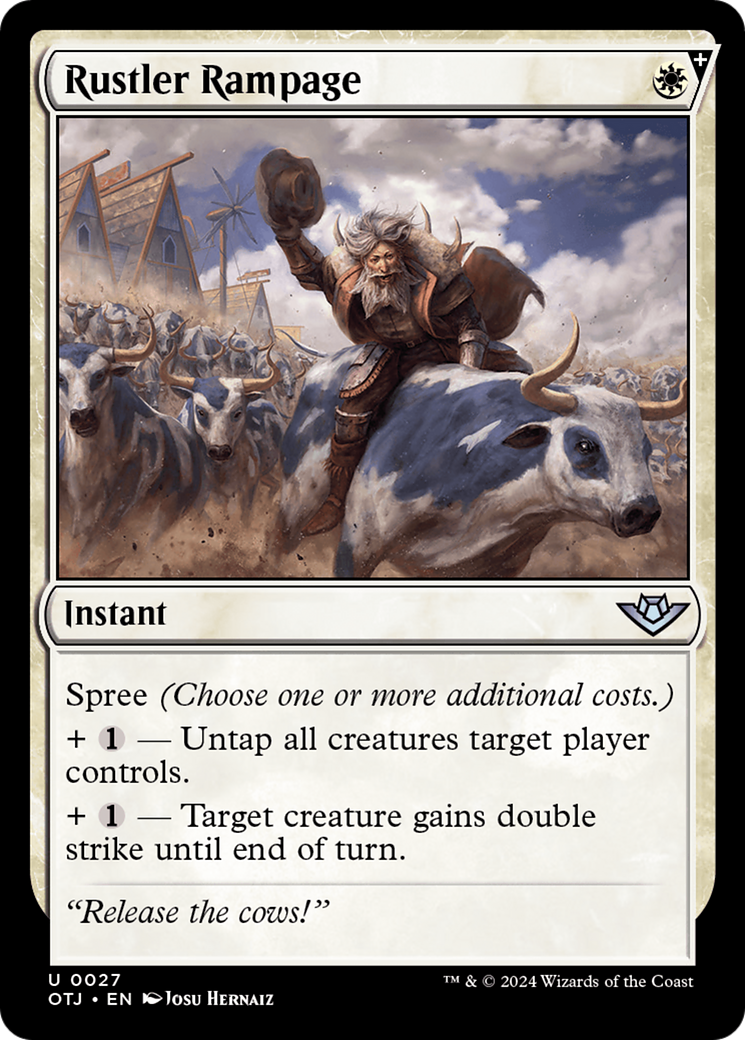 Rustler Rampage (OTJ-027) (Foil)